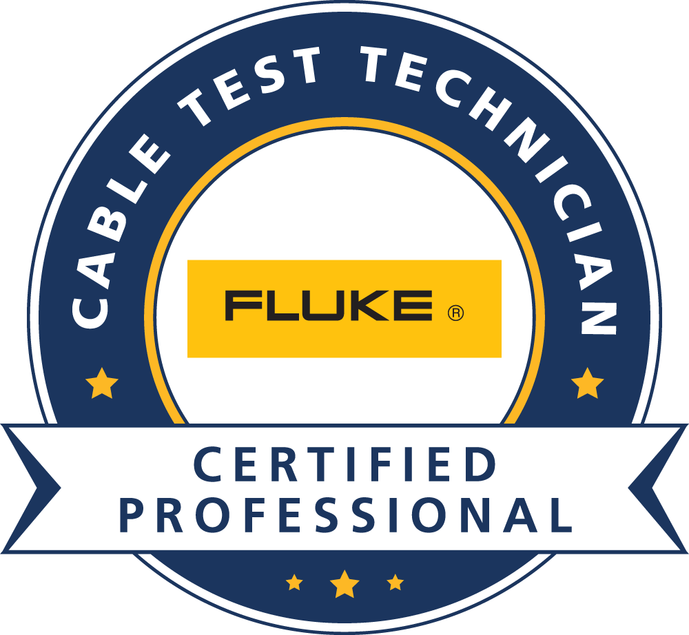FLUKE CABLE TEST TECHNICIAN CERTIFIED PROFESSIONAL